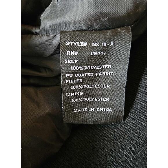 NWT VTG Clivery Houst Red Polyester Jacket Size Large - Picture 7 of 7